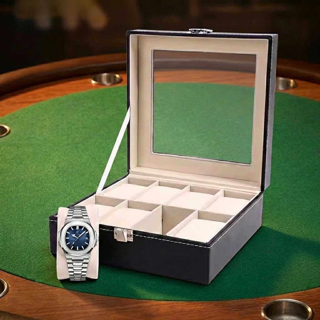 Leather Watch Display Case